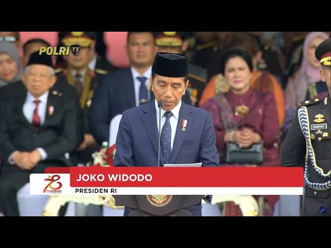 PRESIDEN PIMPIN UPACARA HARI BHAYANGKARA KE-78