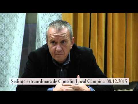 Sedinta extraordinara Consiliul Local Campina din 8 dec. 2015 – partea a IV-a