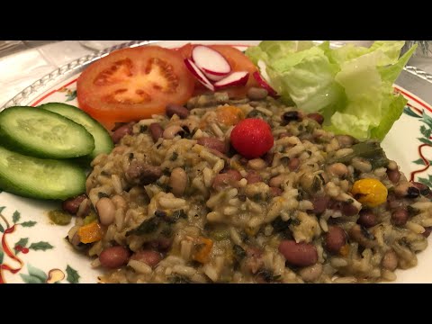 New year’s roasted lamb cook up rice