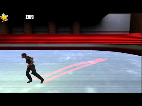 Ice figure Skating on the rink Video