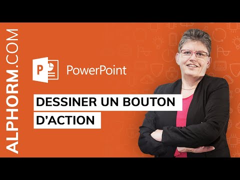 Comment dessiner un bouton d action sous Powerpoint 2016 Vidéo Tuto