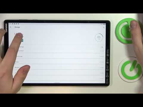 Lenovo Tab M10+ How To See Available Storage