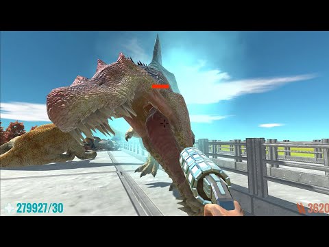 This Monster Wanted To Eat Me But Was Fried With A Laser Gun | Animal Revolt Battle Simulator