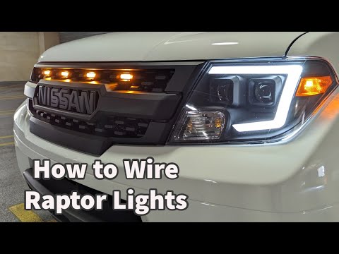 HOW TO Wire Raptor Lights 2020-2022+ Nissan Frontier