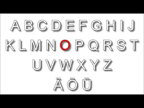 001 - German Alphabet / Pronunciation