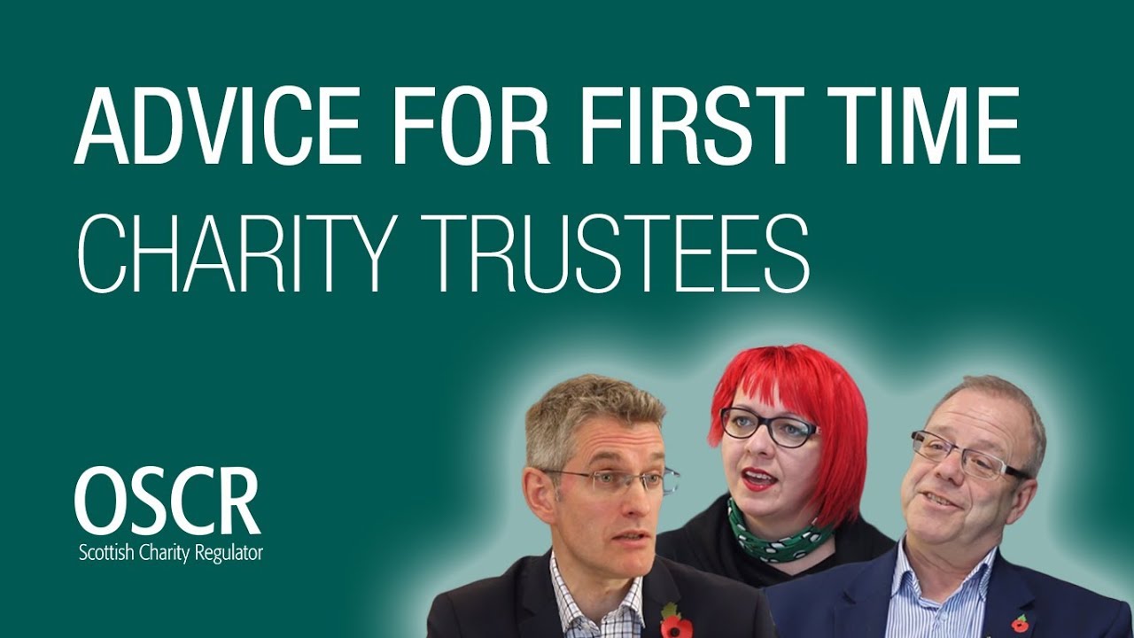 Advice for first time charity trustees