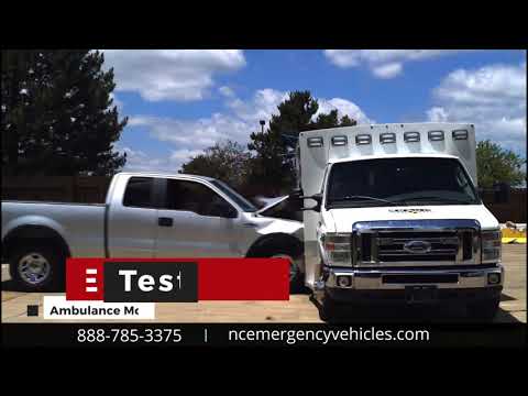 Braun Ambulance Crash Test - Change Notice 8-12 Compliant for Ambulance Safety
