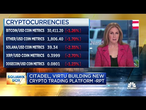 Citadel, Virtu building new crypto trading platform: Report