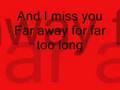 Nickelback- Far Away (Lyrics) 