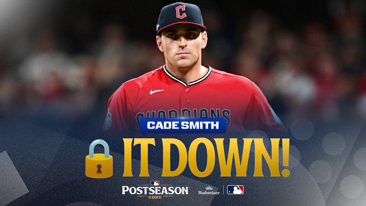 Cade Smith has been DOMINANT out of the Guardians bullpen this Postseason! (11 Ks in 6 games)