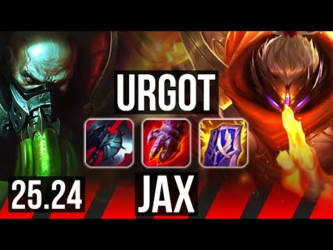 URGOT vs JAX (TOP) | EUW Master | 25.24