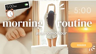 5am Diaries: Mom of Four Morning Routine (Newborn & Toddler Slow Living & Homemaking)