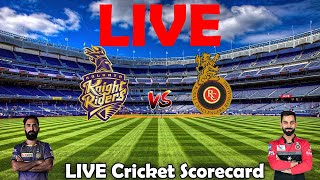 KKR vs RCB: LIVE Cricket Scorecard | IPL 2020 - 39th Match | Kolkata vs Bangalore