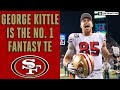 George Kittle Interview, explains why he is the best fantasy football TE in the NFL | CBS Sports HQ