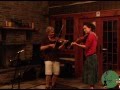Darol Anger & Brittany Haas Playing Melt the Teakettle at Live Oak Fiddle Camp 2012