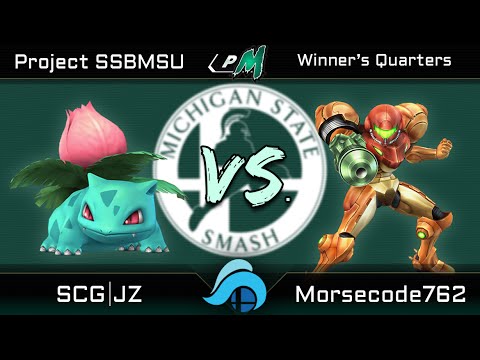 ProjectSSBMSU Project M Winner's Quarters - SCG | JZ (Ivysaur) vs. Morsecode762 (Samus)