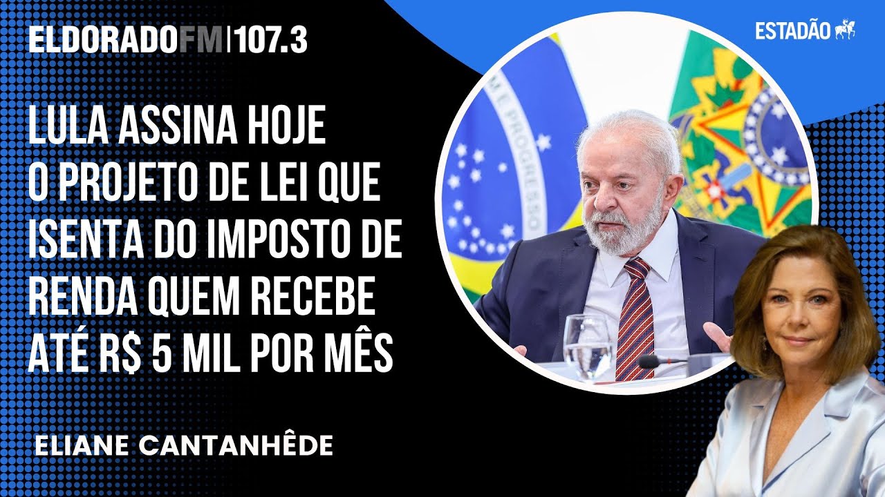Eliane Cantanhêde: "Governo quer fazer festa no anúncio da isenção do Imposto de Renda"