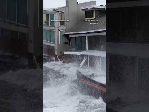 Tropical Storm Rachel damages California homes