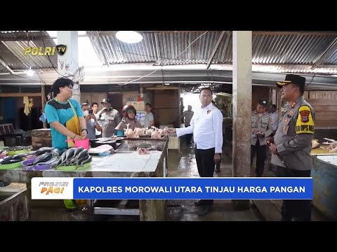 JELANG RAMADAN, KAPOLRES MOROWALI UTARA TINJAU KOMODITAS PANGAN