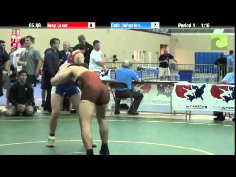 65 KG Joey Lazor vs Colin Johnston