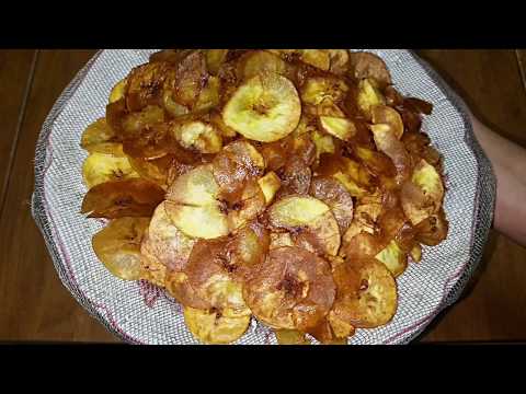 How to make Mariquitas de Platano (Plantain Chips)