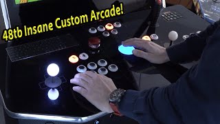 EXTREME Dream 48tb Arcade Hyperspin Machine .. It's INSANE!