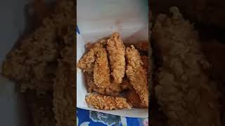 KFC...crispy fried chicken...chicken wings...chicken strips...ultimate saving bucket with pepsi..kfc
