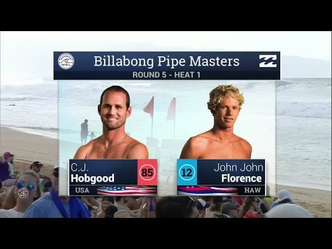 CJ Hobgood vs John John Florence - 2015 Billabong Pipe Masters: Round Five, Heat 1