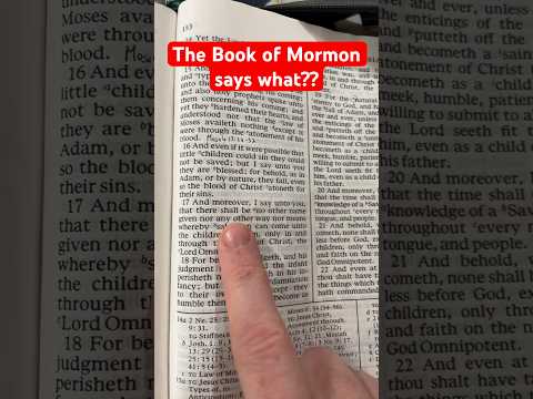 The Book of Mormon Says What??