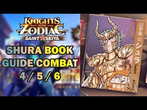 Saint Seiya Awkaening - Guide Shura Book 4 / 5 / 6 - Débloquez le skill tome