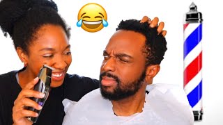 My Wife Cut My Hair Due to Quarantine ...This Is What Happened🤦🏾‍♂️