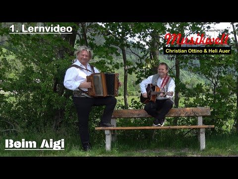 Beim Aigi - 1. Lernvideo in B/Es/As/Des - Musikwelt - Christian Ottino & Heli Auer (c) 2024