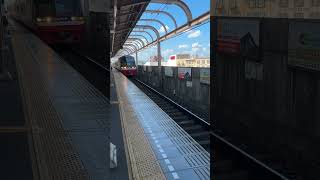地下鉄接続駅でも容赦ない速度で通過するパノラマスーパー #名鉄 #上小田井駅 #1000系 #mozoワンダーシティ