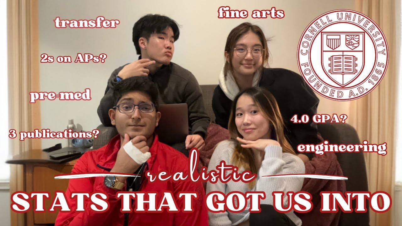 how we got into an IVY LEAGUE | REALISTIC stats, awards, ecs, rec letters, portfolio