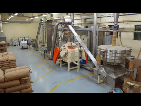 Finecut processing line for hibiscus