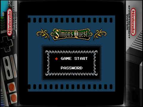 Castlevania II: Simons Quest Password *Nes* (Start with Everything)