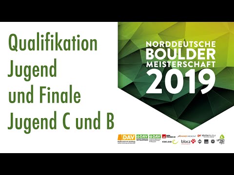 Norddeutsche Bouldermeisterschaft 2019 - Qualifikation Jugend und Finale Jugend C und B