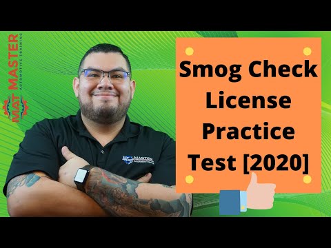 Smog Check Inspector Exam [Practice Questions]