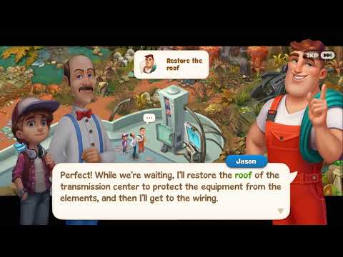 Gardenscapes - Part 164 - Area 35: Space Scouts Academy - Day 1