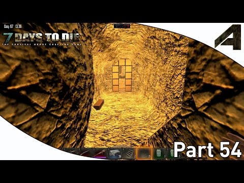 7 Days to Die Alpha 11.4 Gameplay - Part 54 - "New Mine/Cave Base"