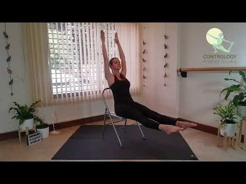 SALUDO AL SOL EN SILLA | CONTROLOGY PILATES STUDIO