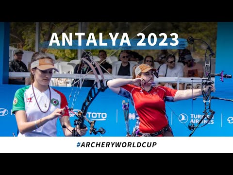 Elisa Roner v Ella Gibson – compound women bronze | Antalya 2023 World Cup S1