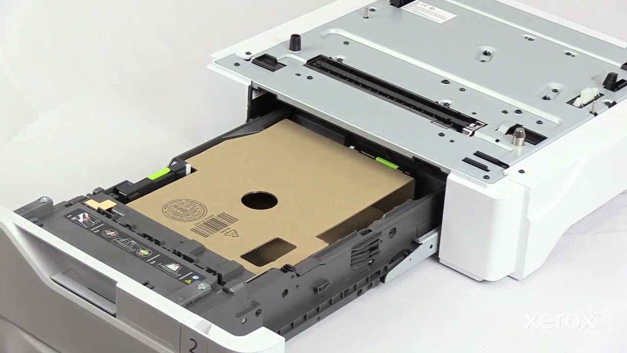 Xerox® VersaLink® VLC620 Color Printer Install 550-sheet Tray