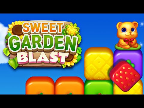 Sweet Garden Blast Puzzle Game (Gameplay Android)