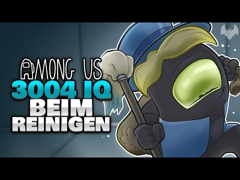 CLEANER IMPOSTOR mit 3004 IQ 💧 - ♠ Among Us ♠