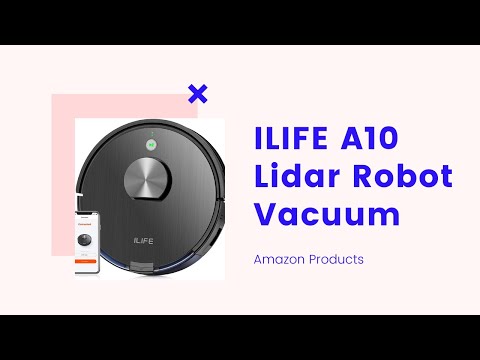 A10 Lidar Robot Vacuum From ILIFE