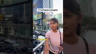 Earthquake in Bangkok, Thailand today #thailandtravel