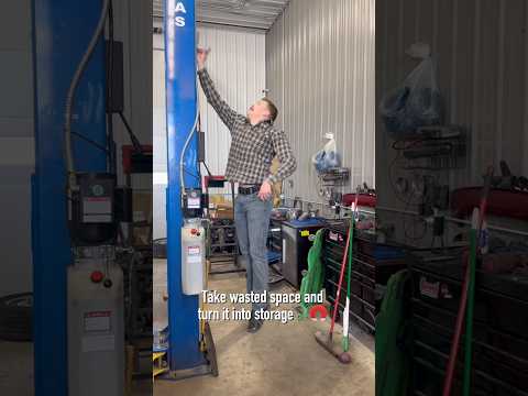 Video: Gator Magnetics Garage Hooks for Lift Post Storage video thumbnail