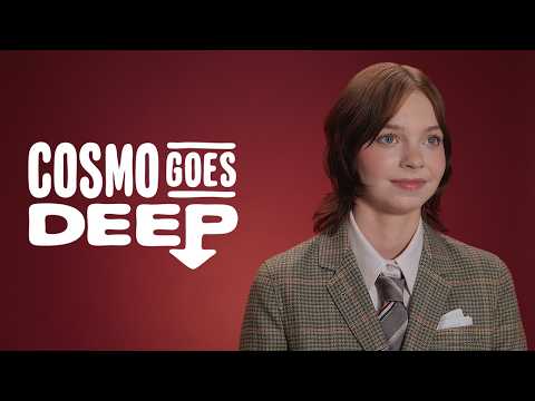 Emma Myers Answers Rapid-fire Questions About 'Wednesday' & More | Cosmo Goes Deep | Cosmopolitan