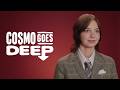 Emma Myers Answers Rapid Fire Questions About Wednesday More Cosmo Goes Deep Cosmopolitan